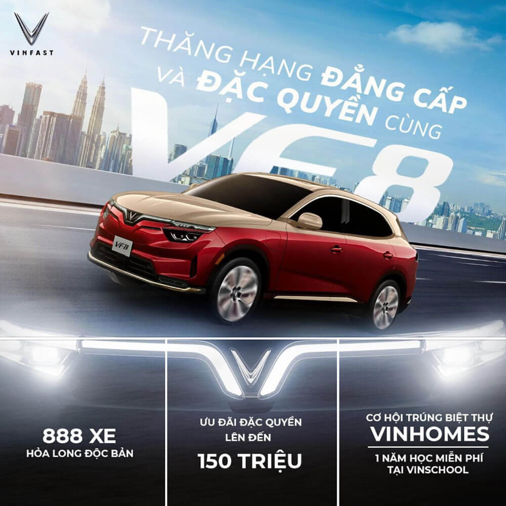 VinFast VF 8 tại Hà Tĩnh