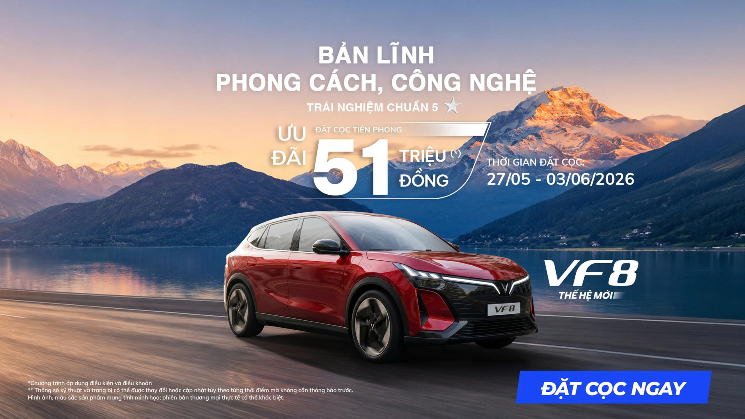 đặt cọc vf8 all new hà tĩnh